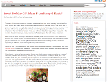 Tablet Screenshot of blog.couponology.com